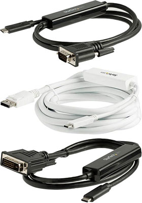 USB Type-C Video Adapter-Cables