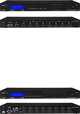 4K/60 4:4:4 HDMI Matrix Switchers