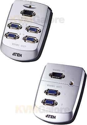 VGA Video Splitters w/ Wall Mount Kit VGA Video Splitters w/ Wall Mount Kit