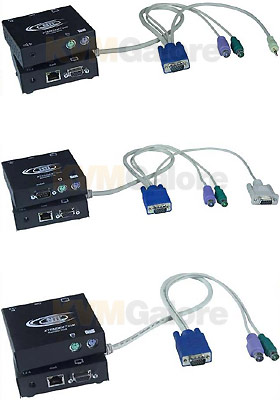 XTENDEX 600-foot PS/2 KVM Extenders