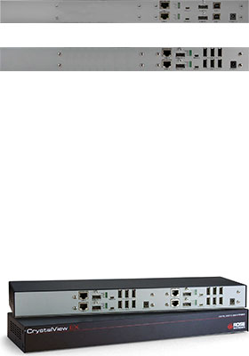 CrystalView EX HDMI/USB, 2-Ports, Wide-Chassis CrystalView EX HDMI/USB, 2-Ports, Wide-Chassis