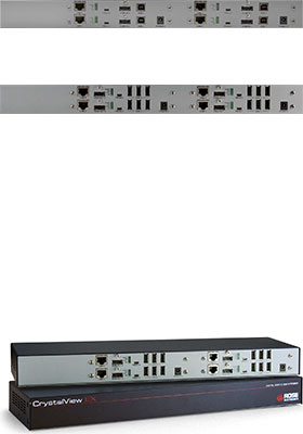 CrystalView EX HDMI/USB, 4-Ports, Wide-Chassis CrystalView EX HDMI/USB, 4-Ports, Wide-Chassis