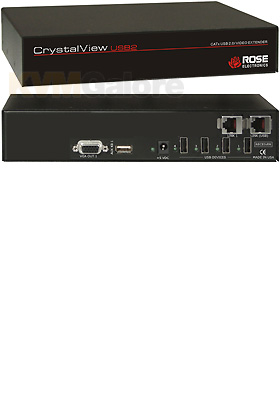 CrystalView USB2, Single Video + Uni-Directional Audio CrystalView USB2, Single Video + Uni-Directional Audio