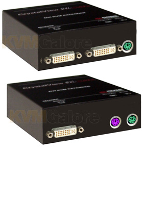 CrystalView DVI CATx, PS/2, Single-Video CrystalView DVI CATx, PS/2, Single-Video