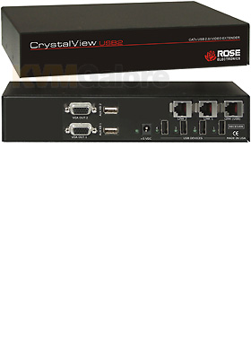 CrystalView USB2, Dual Video + Uni-Directional Audio CrystalView USB2, Dual Video + Uni-Directional Audio