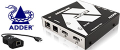 AdderLink DV104 HDMI Splitters-Extenders
