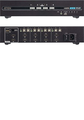 Secure (PPs 4.0) Dual-Screen HDMI KVM Switches