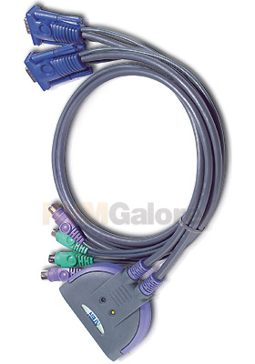 CS62S - 2-Port PS/2 KVM Switch CS62S - 2-Port PS/2 KVM Switch