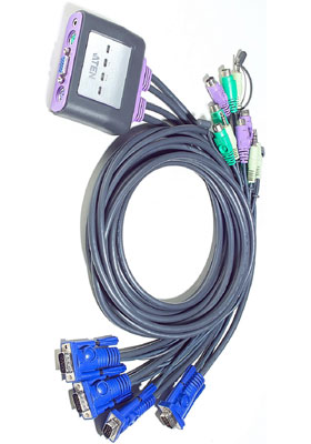 CS64A - 4-Port PS/2 KVMA Switch CS64A - 4-Port PS/2 KVMA Switch