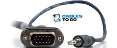 Plenum Low Profile VGA + 3.5mm Audio M/M Cables
