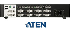 Secure (PPs 3.0) Dual-Screen DVI KVM Switches