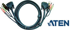 DVI/USB/Audio KVM Cables