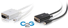 Mini-DisplayPort to VGA Active Adapter-Cables