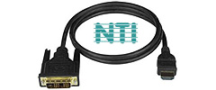 NTI DVI to HDMI Cables