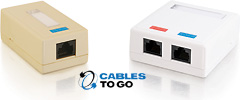 CAT-5e Surface-Mount Boxes