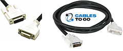 DVI Dual-Link Extension Cables