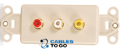 Decorative RCA Wall Plates