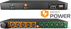 Network-Monitored Rack-Mount PDUs
