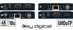 Ultra-HD over Twisted-Pair HDMI Extenders