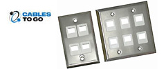 Keystone Stainless Steel Wall Plates