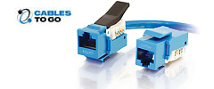 Keystone Tool-Less CAT-5e RJ45 Jacks