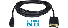DisplayPort to VGA Adapter-Cables