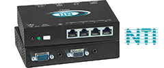 VGA Video Splitters/Extenders via CAT-5