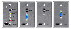 Audio/Video Terminator Wall Plates