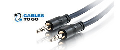 Plenum 3.5mm Low Profile Stereo Audio Cables