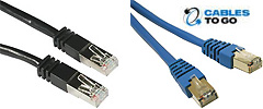 Shielded CAT-5e Molded Patch Cables
