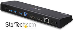 USB 3.0 Docking Stations w/ 4K Support