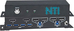 Dual-Monitor 4K DisplayPort KVM Switches