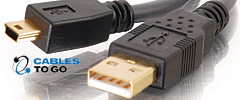 Ultima USB 2.0 A-to-Mini-B Cables