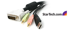 USB/DVI/Audio KVM Cables