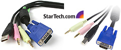 USB/VGA/Audio KVM Cables