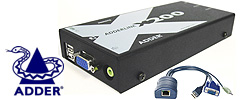 AdderLink X200 USB-VGA KVM Extenders