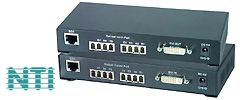 XTENDEX DVI Video Fiber-Optic Extenders