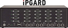 Secure (PPs 4.0) Multi-Video DVI-I KVM Switches