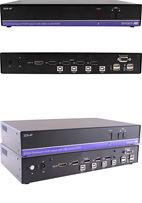 DisplayPort-to-HDMI KVM switches