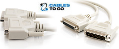 DB25 Male/Female Extension Cables