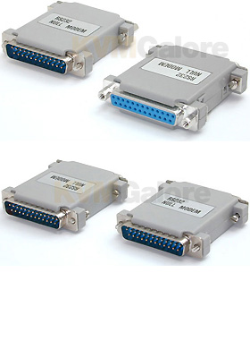 DB25 Null Modem Adapters DB25 Null Modem Adapters