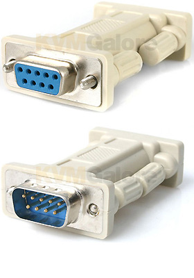 DB9 Serial Null Modem Adapters