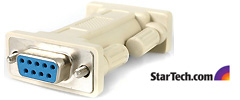 DB9 Serial Null Modem Adapters