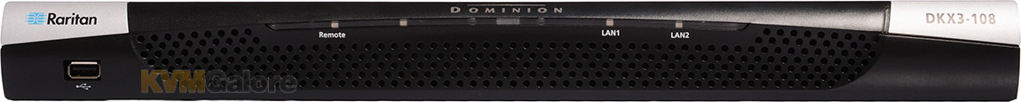 Raritan Dominion KX III 108 | 8-port, 1 remote user KVM-over-IP 