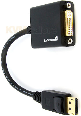 DisplayPort to DVI Video Adapter