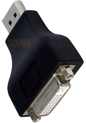 DisplayPort to DVI-D Video Adapter DisplayPort to DVI-D Video Adapter