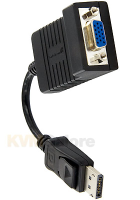 DisplayPort to VGA Video Adapter DisplayPort to VGA Video Adapter