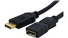 DisplayPort Video Extension Cable (M/F), 6-Foot