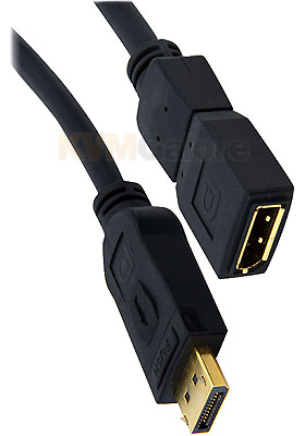 DisplayPort Video Extension Cable (M/F), 6-Foot