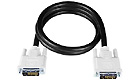 DVI-D Dual Link Interface Cable, Male to Male, 9-feet